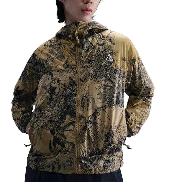 Nike Nike Acg "Cinder Cone" floral-print hooded jacket