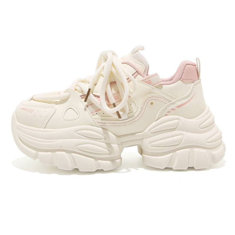 Warrior Abrasion Resistant Height Increasing Low top Chunky Sneakers Women's