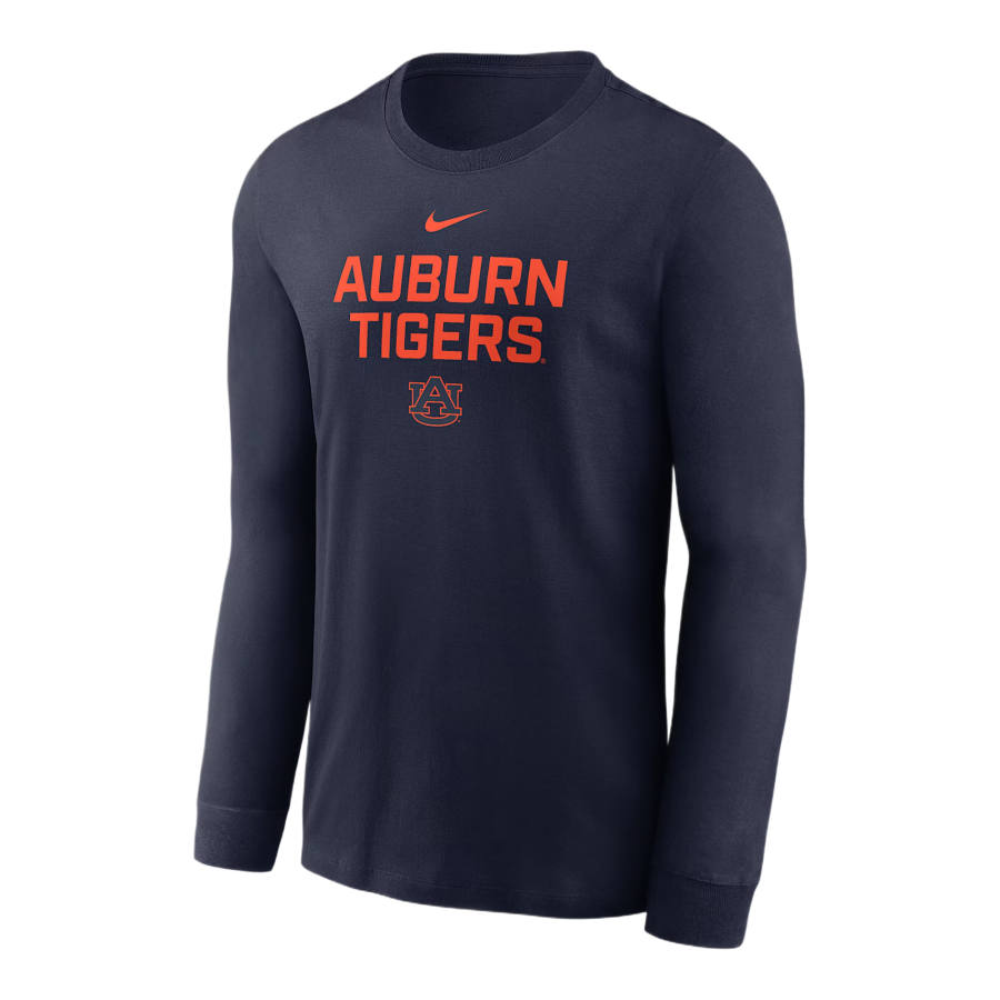 Nike Nike Auburn Sideline Men's Nike Dri-FIT College Long-Sleeve T-Shirt