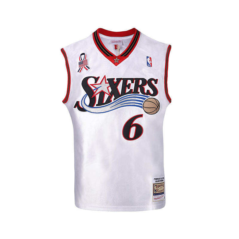 Mitchell Ness Mitchell & Ness X Nba Eastern Conference Allen Iverson Hardwood Classics 2002 All Star Game Authentic Jersey