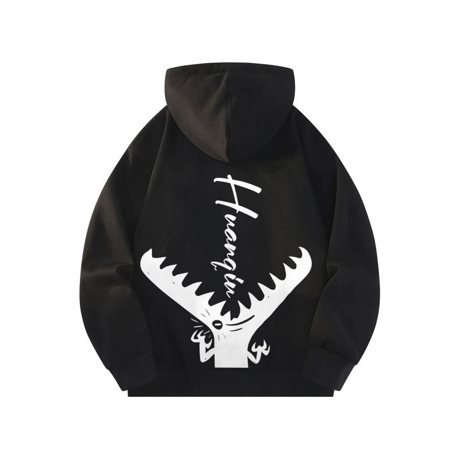 HUANQIU Sweatshirts Unisex Hooded Moderate Heavyweight