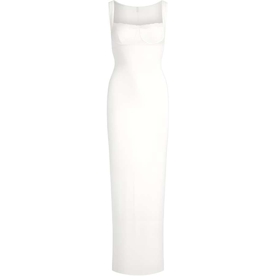 Skims Sleeveless Dresses Women's Marble/Marble Color Moderate Long