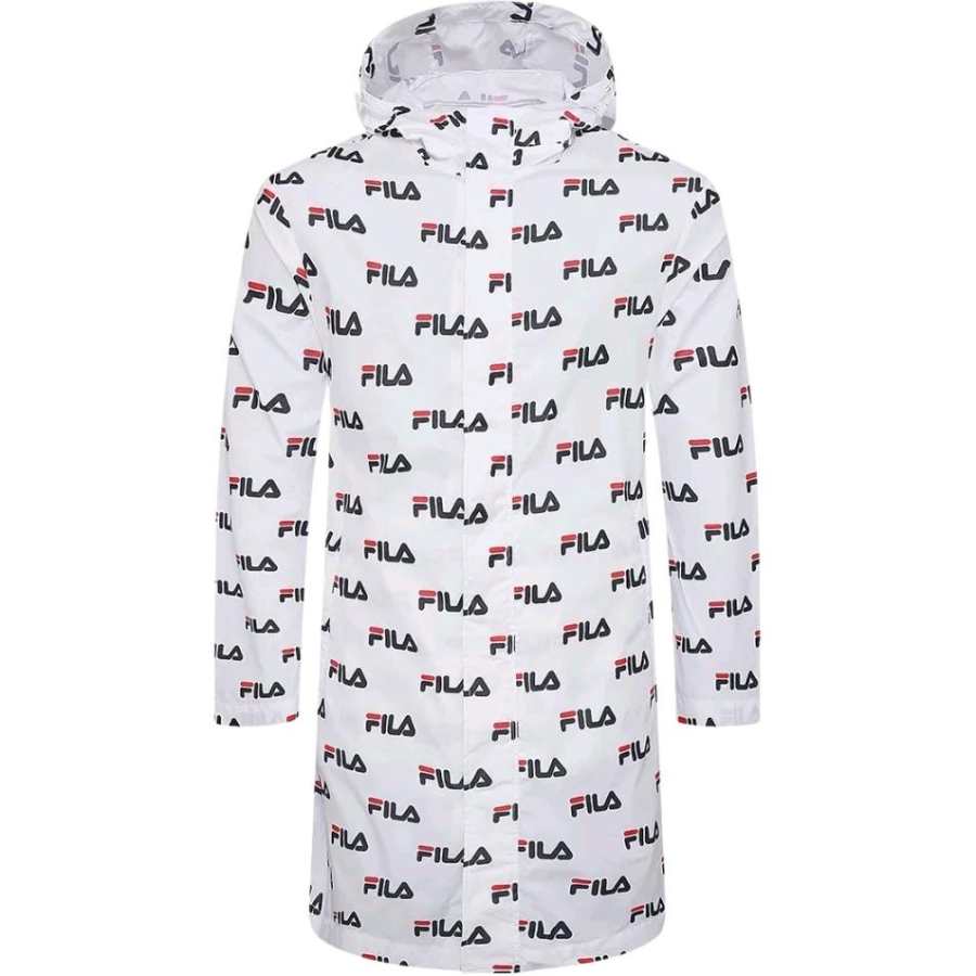 FILA ORIGINALE Jackets Men's Standard White Hooded Thin Other