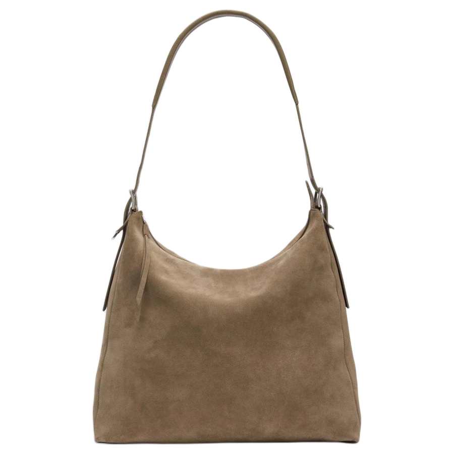 Lemaire Suede Hobo Bag Shoulder Bag Women's Brown