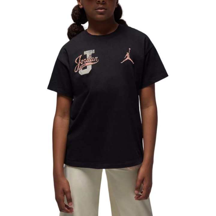 Jordan Jordan Kids T Shirts Crew Neck Moderate