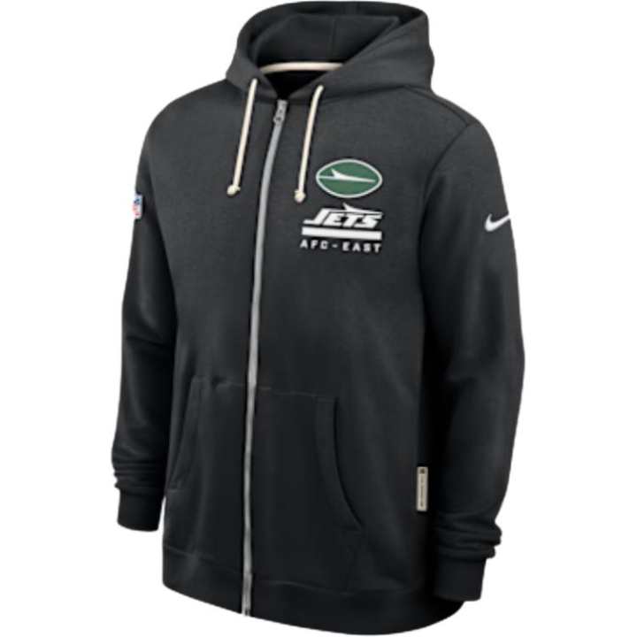 Nike Nike New York Jets Utility Player Sideline Men's Nike Dri-FIT Nfl Full-Zip Hoodie
