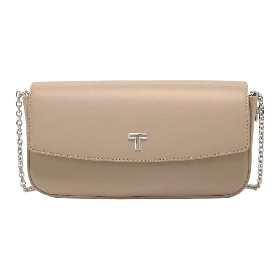 TUMI Leather Crossbody Bags Women's Oat