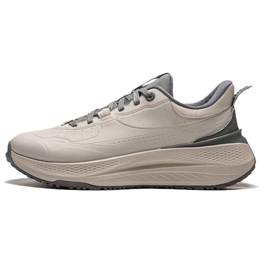 Li-Ning Li Ning SOFT PLUS SHIELD Abrasion Resistant Moisture Wicking Low top Casual Shoes Men's Mica Gray