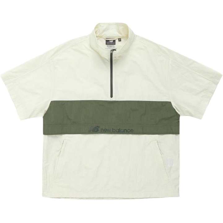New Balance New Balance Jackets Unisex Ecru Lapel Moderate Other