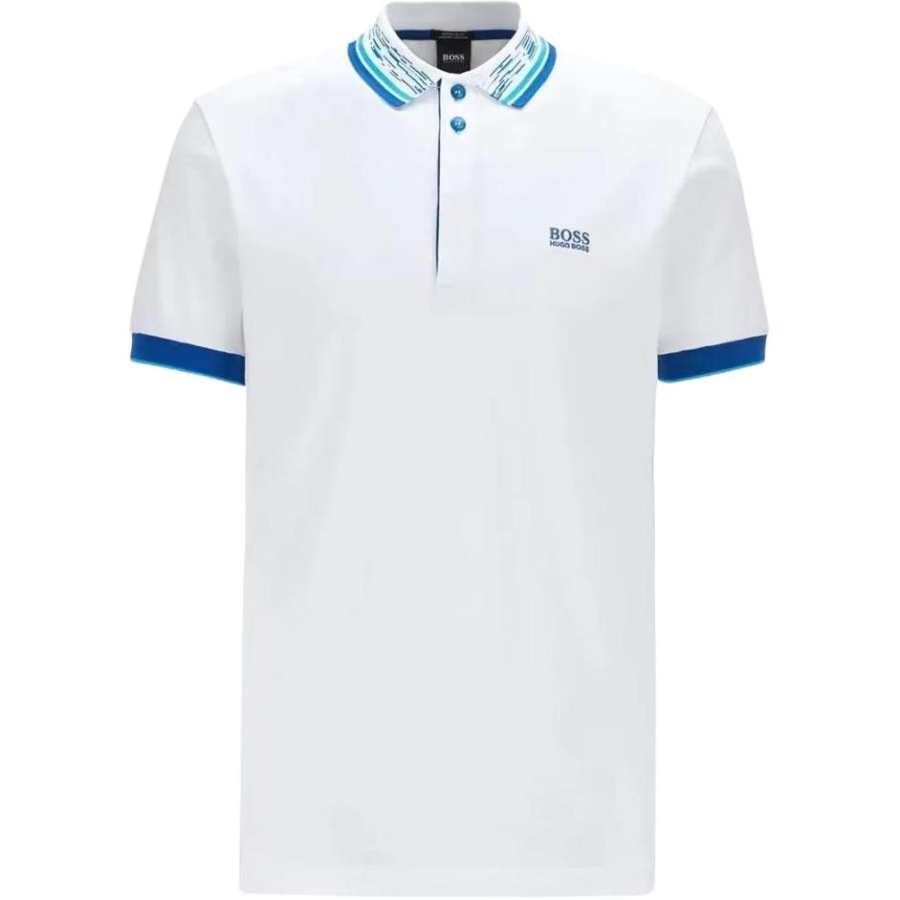 HUGO BOSS Polo Shirt Men's White