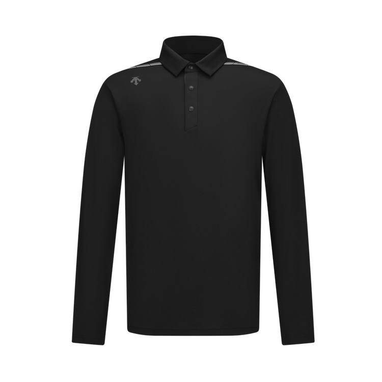 DESCENTE Long Sleeved Polo Shirt Men's