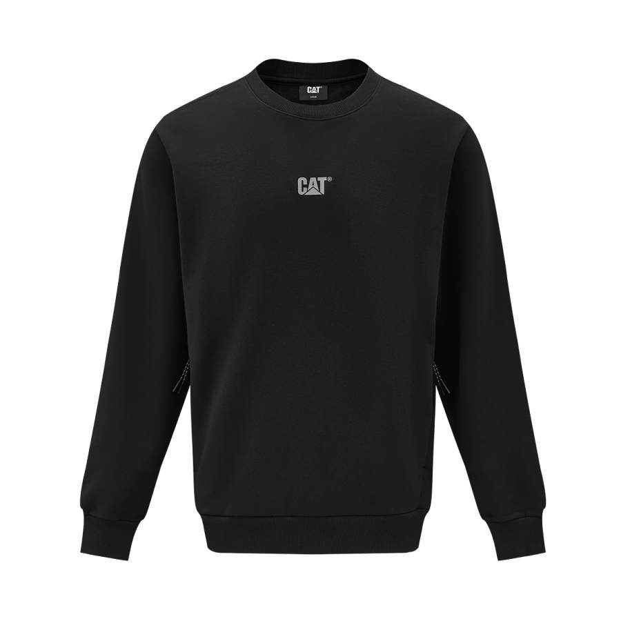 CAT CAT Sweatshirts Men's Crew Neck Moderate Regular
