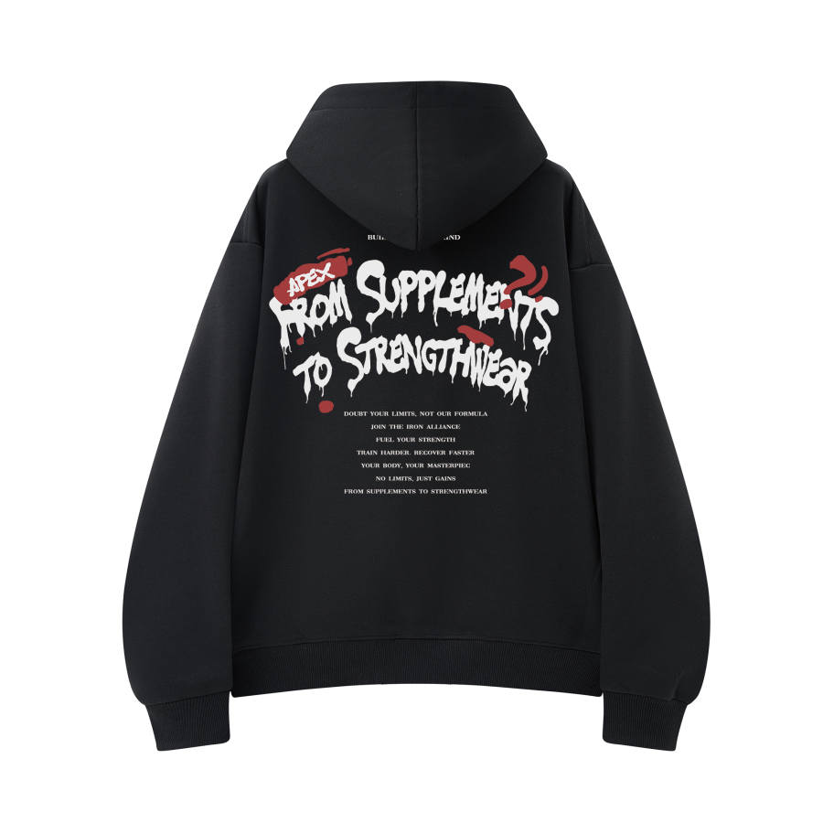 MUSCLETECH MUSCLETECH Sweatshirts Unisex Hooded Moderate Regular