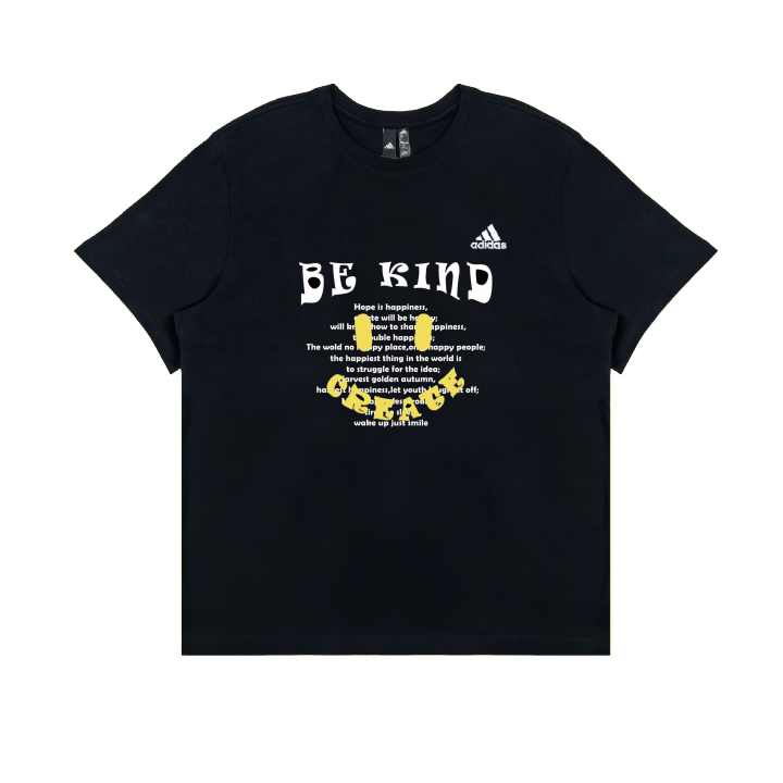 Adidas Adidas T Shirts Unisex Black Crew Neck Moderate Straight Fit