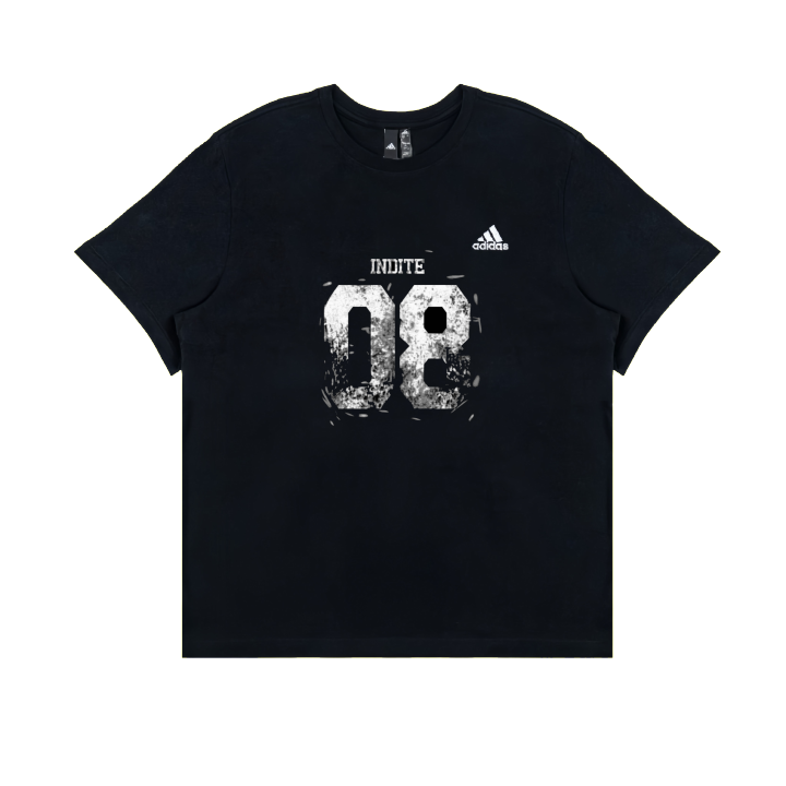 Adidas Adidas T Shirts Unisex Black Crew Neck Moderate Straight Fit