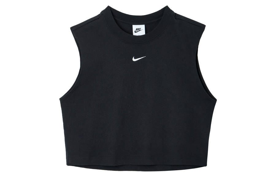 Nike Nike Tank Tops Women's Black Crew Neck Moderate Other