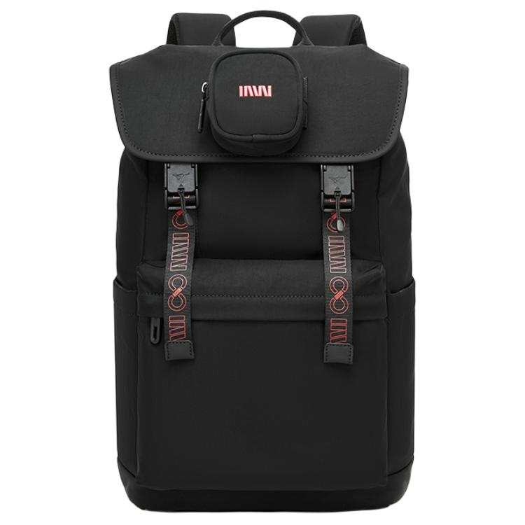 SEPTWOLVES SEPTWOLVES Fabric Backpack Large Men's Black