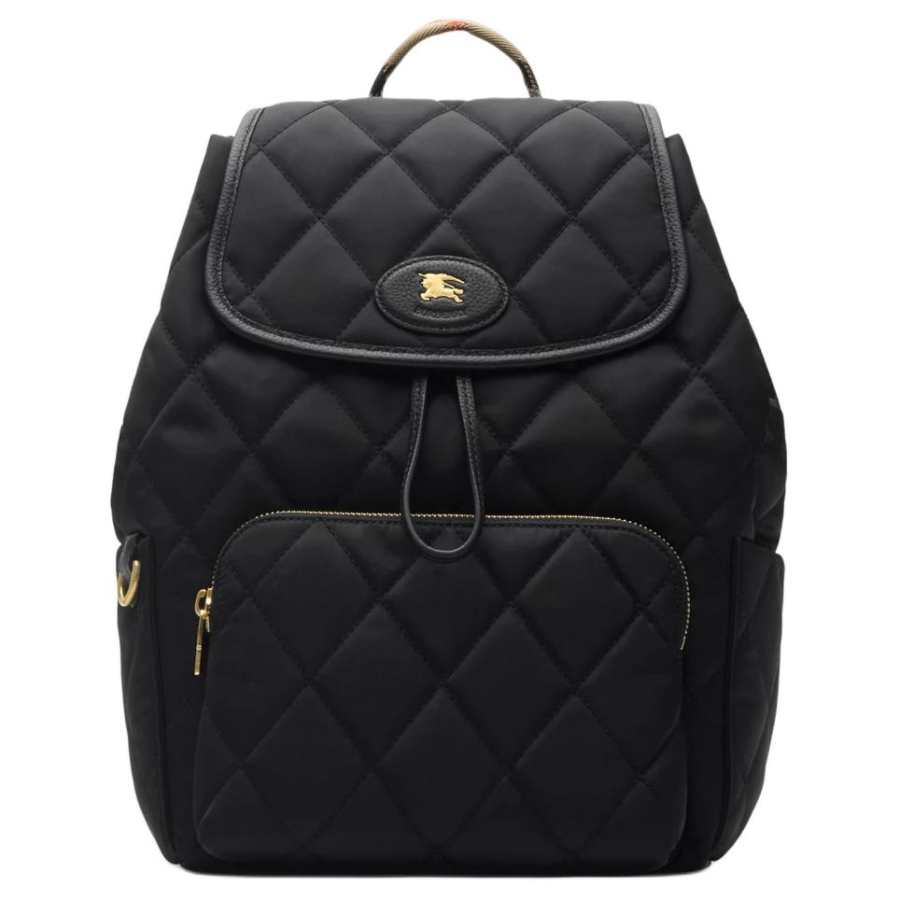Burberry Burberry Nylon Backpack Regular Women's Black