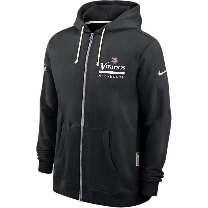 Nike Nike Minnesota Vikings Utility Player Sideline Men's Nike Dri-FIT Nfl Full-Zip Hoodie