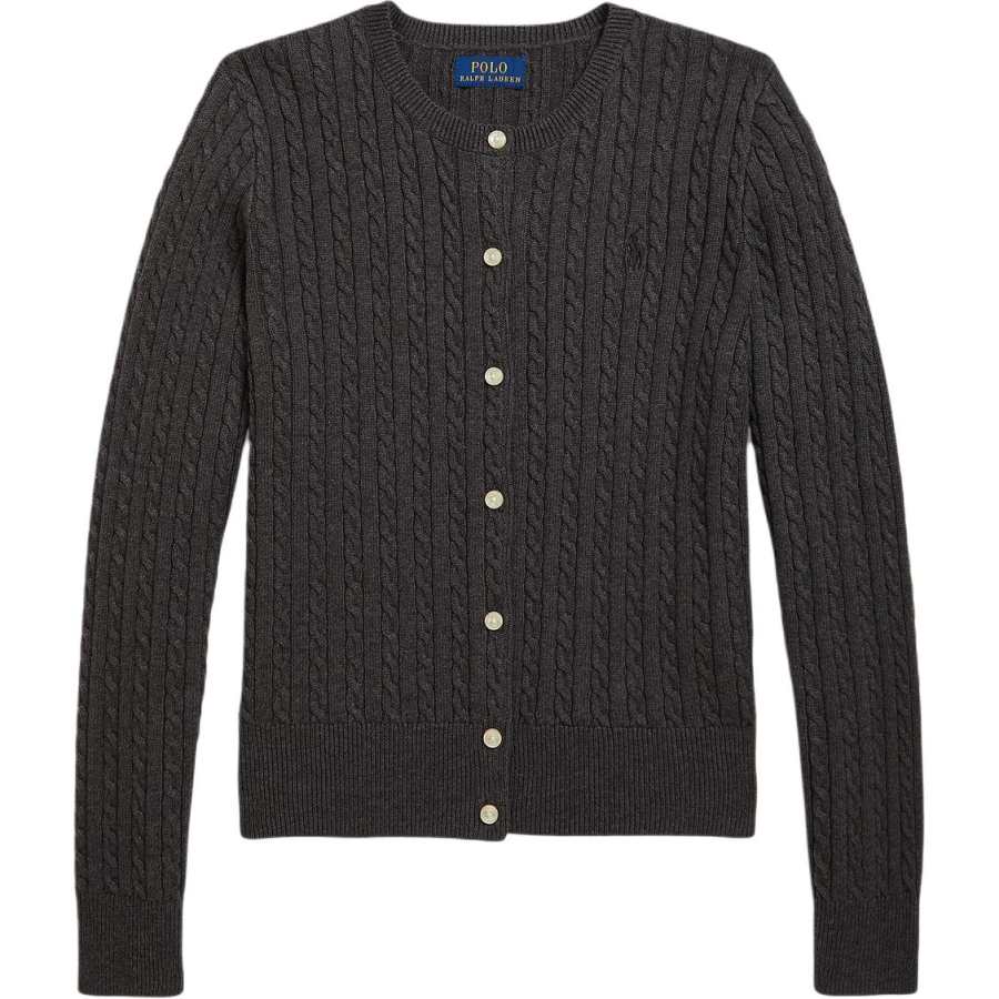 Polo Ralph Lauren Sweater FW25 Standard Windsor Heather Gray Teenagers