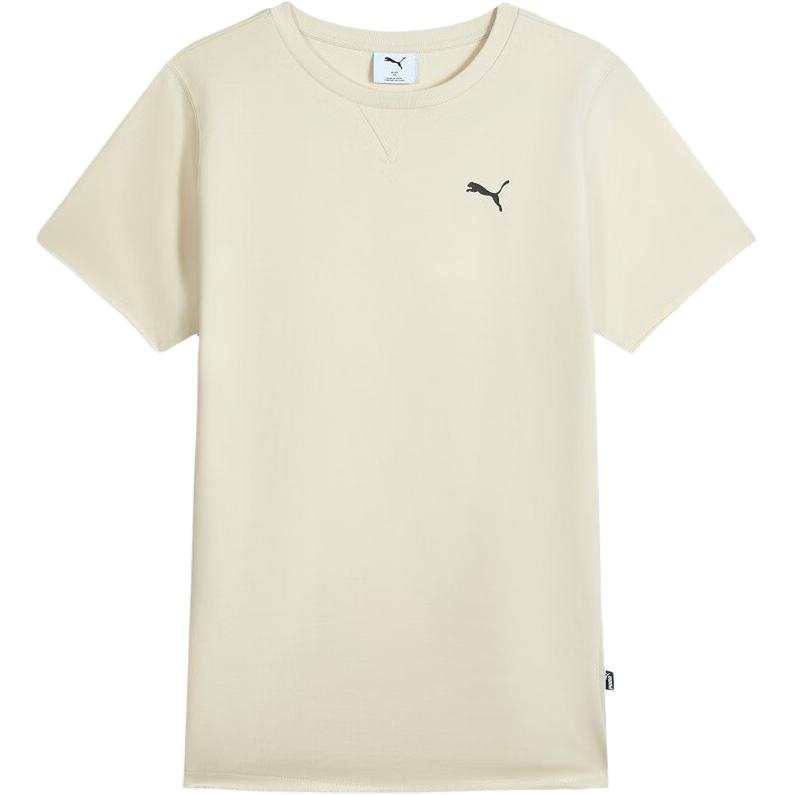 PUMA MODERN BASICS Baby Terry T Shirt Men's Ecru