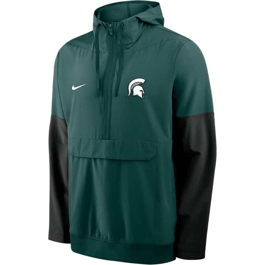 Nike Nike Michigan State Anorak Men's Nike College 1/2-Zip Hooded Jacket