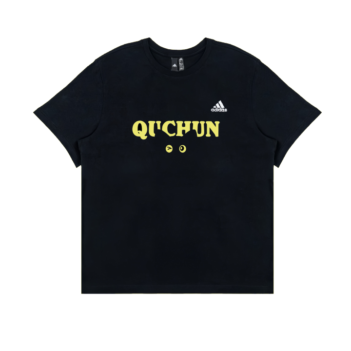 Adidas Adidas T Shirts Unisex Black Crew Neck Moderate Straight Fit