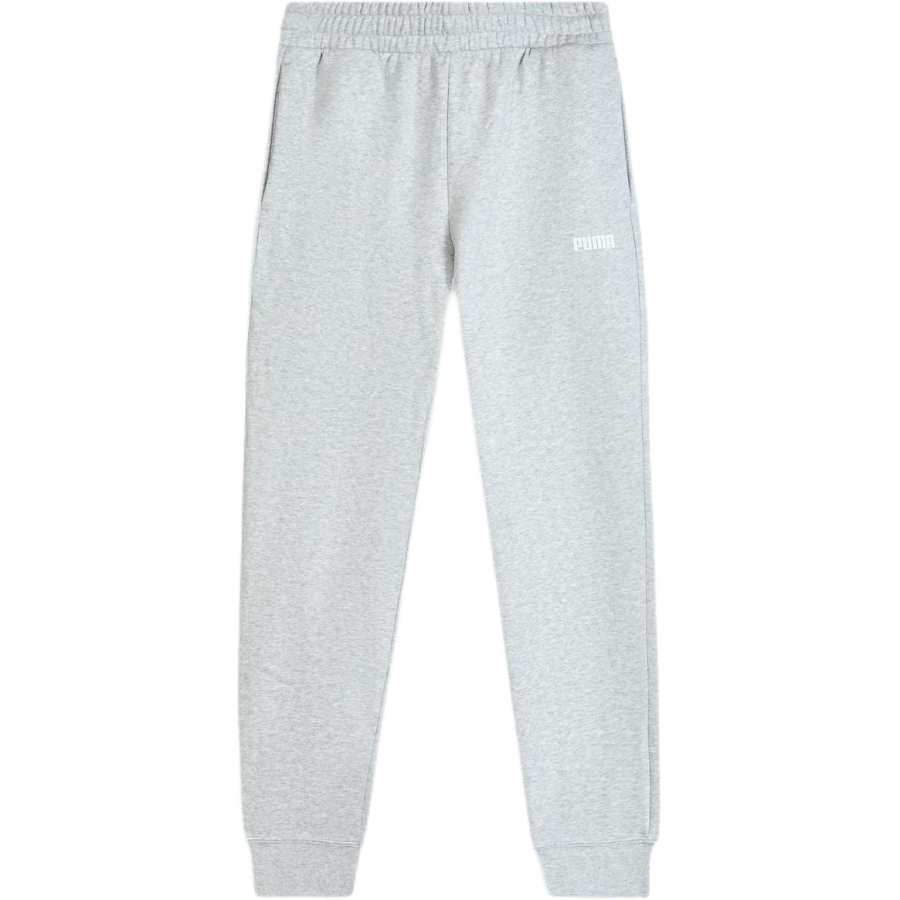 PUMA ESS LOGO SWEATPANTS FL CL Fashion Comfortable Versatile Slim Fit Fleece Lined Knitted Sweatpants Women's