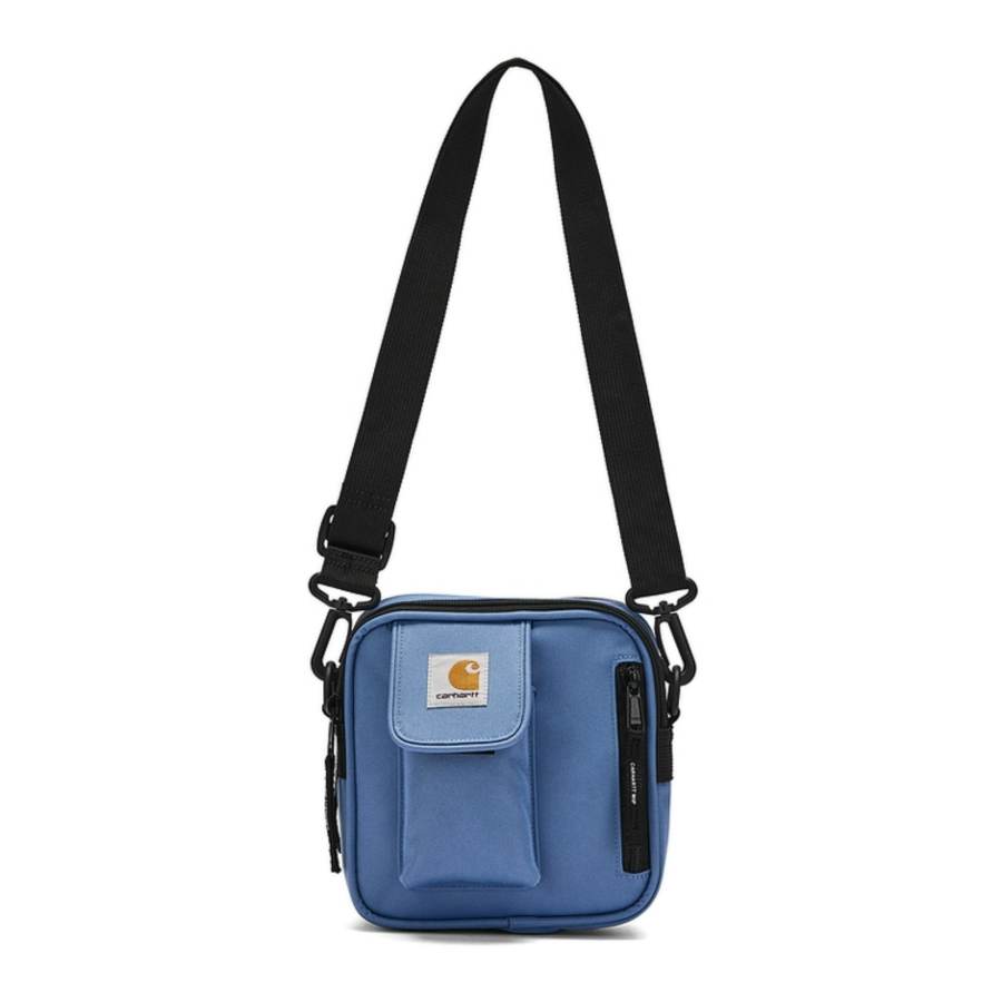 Carhartt WIP Polyester Shoulder Bag, Crossbody Bag Regular Men's Blue/Coffee