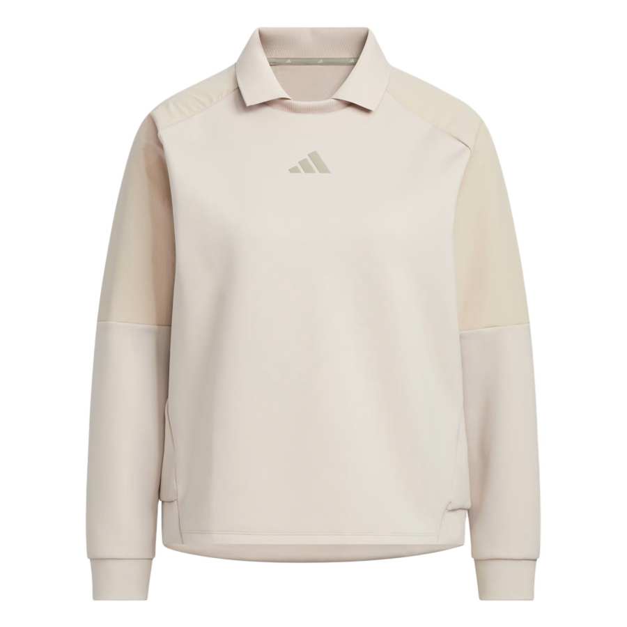 Adidas Adidas Sweatshirts Women's Magical Taupe Lapel Moderate