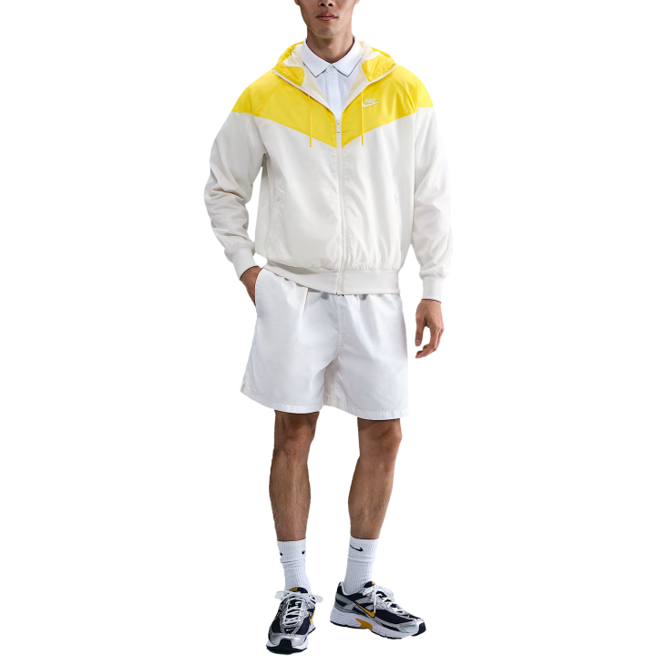 Nike Nike Sportswear Jackets Men's Canvas/Lightning Color/White Hooded Moderate Other
