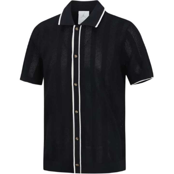 Jordan Nike Sport Men’s Knit Button-Down Golf Top