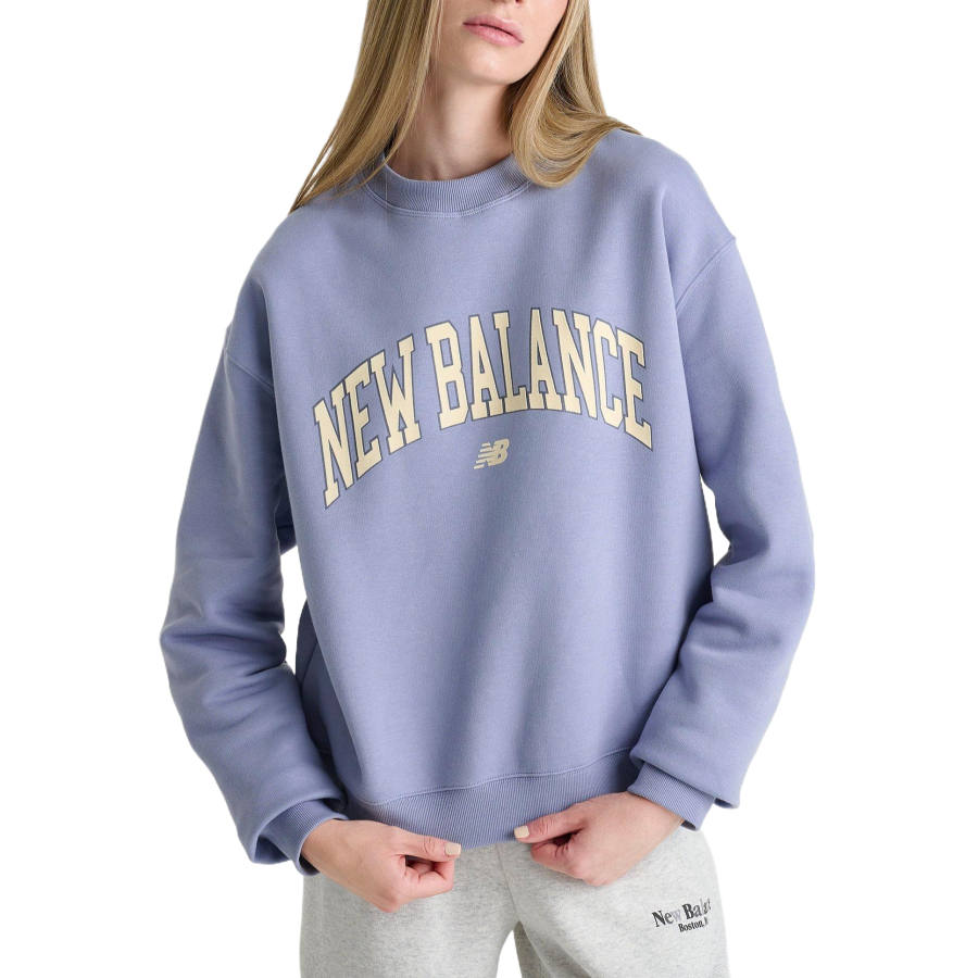 New Balance New Balance Sweatshirts Women's Light Purple Crew Neck Moderate