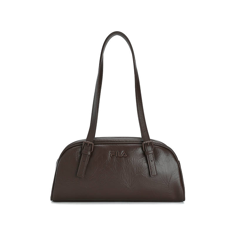 FILA ORIGINALE Pu Handbag, Shoulder Bag Women's Dark Earth Umber