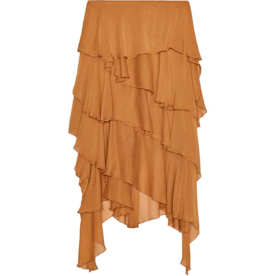 ZARA ZW Casual Long Skirt Women's