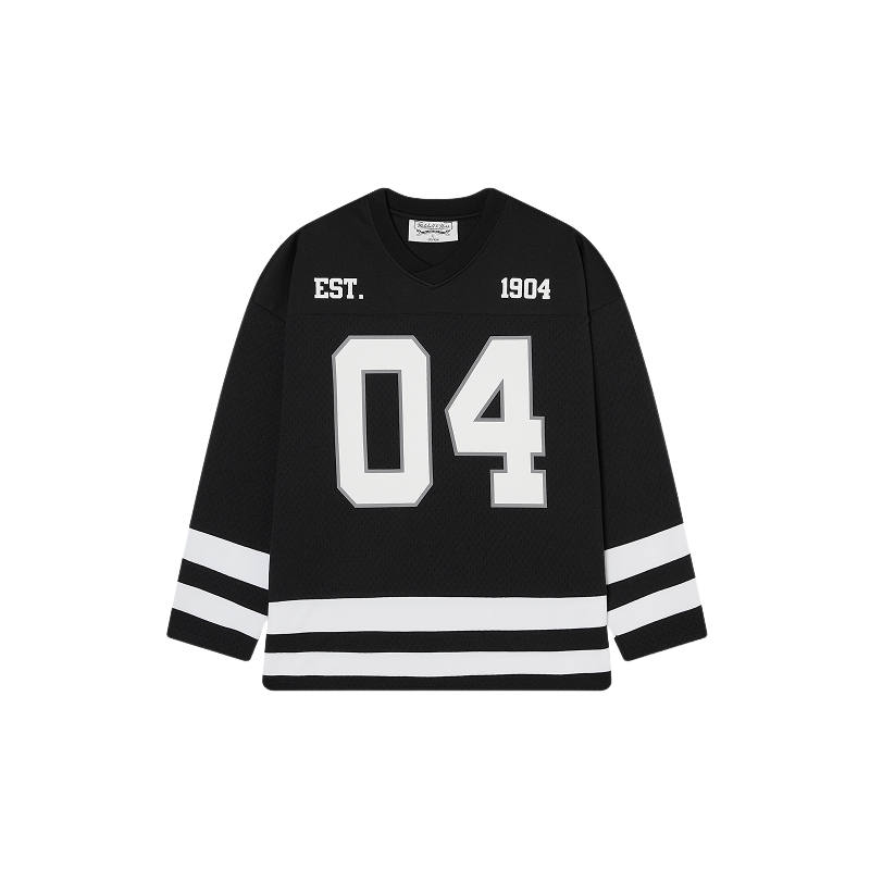 Mitchell Ness T Shirts Unisex V Neck Moderate Straight Fit