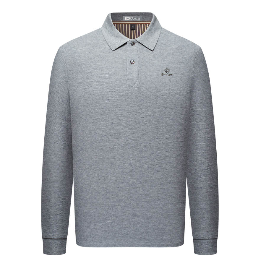 Hodo Polo Shirts Men's Lapel Moderate Straight Fit