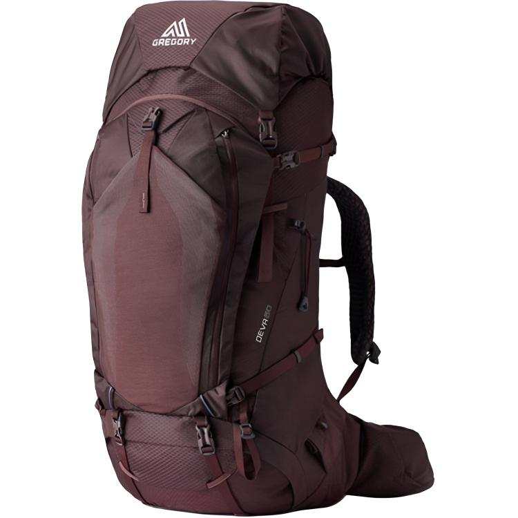 GREGORY 70L Mountaineering Bag Outdoor Bag Polyamide Eggplant Purple Women's