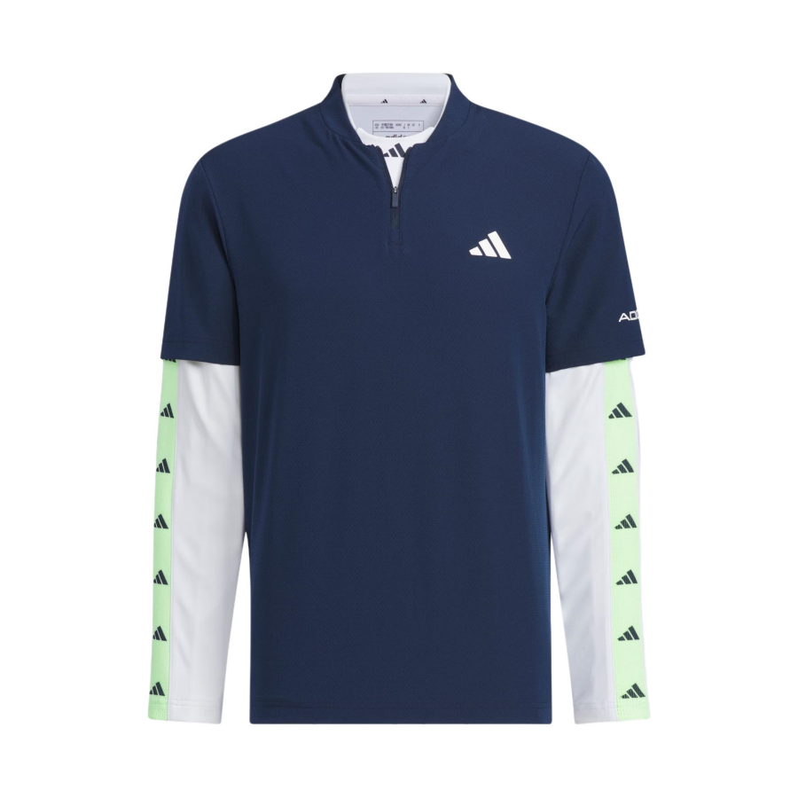 Adidas Adidas 2 in 1 Polo Shirt And Base Layer Polo Shirt Men's College Navy
