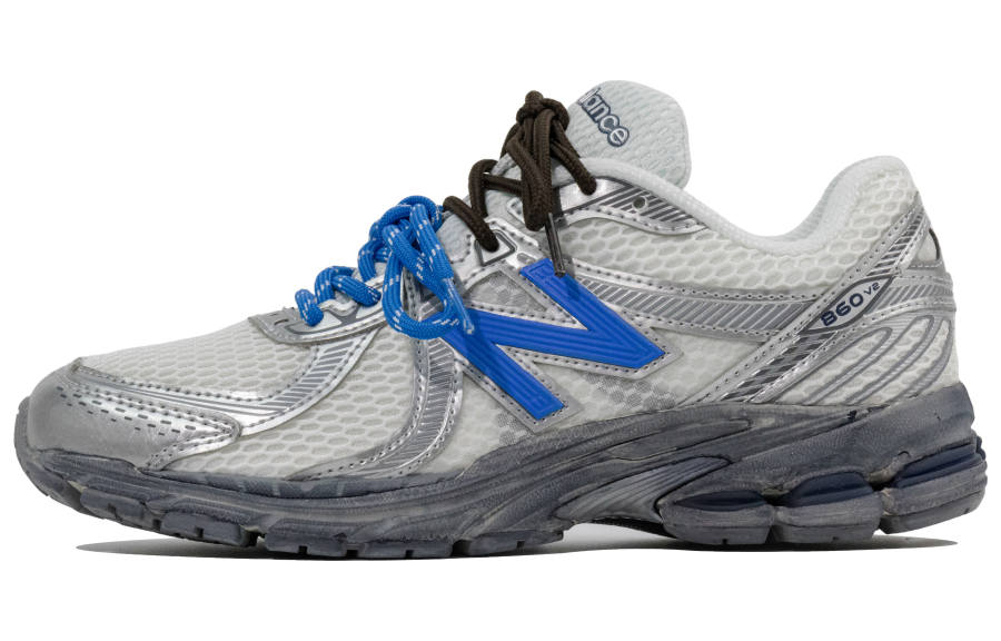 New Balance New Balance 860 Absolute Vinyl Era Breathable Low top Casual Shoes Unisex Gray Black Blue
