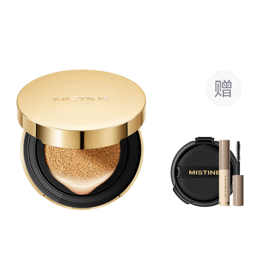 Mistine Mistine Soft Velvet Mist Tone Air Cushions No Transfer Complexion Correcting Skin Tone Hydrating Long Lasting Natural