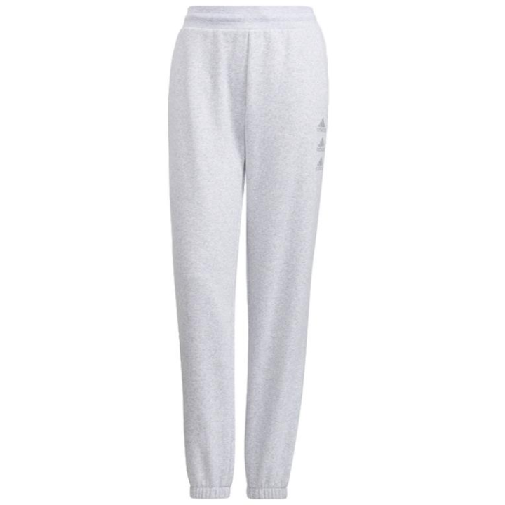 Adidas Adidas Knitted Sweatpants Women's Light Gray Moderate Cuffed Pants
