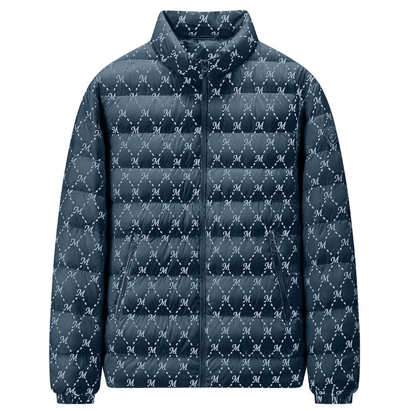 YALU Down Jackets Unisex Stand Collar Lightweight