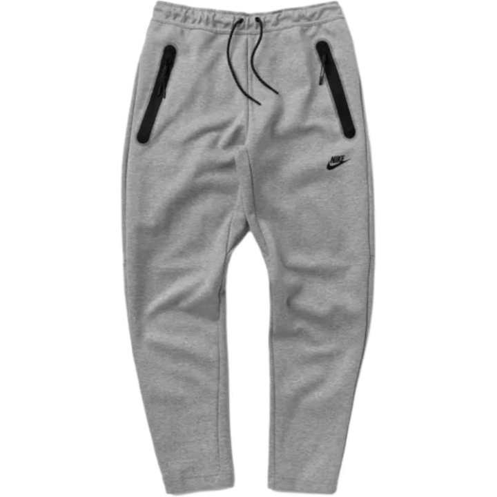 Nike Nike Casual Pants Men's Gray Moderate Tapered Pants