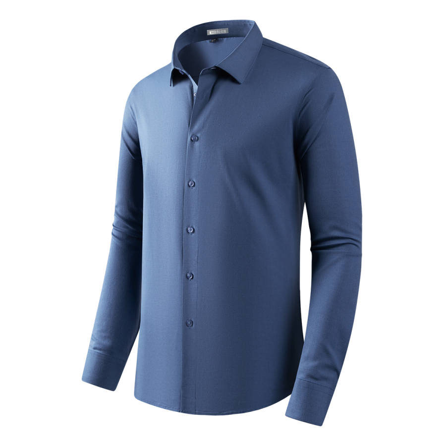Hodo Shirts Men's Lapel Moderate Shirt