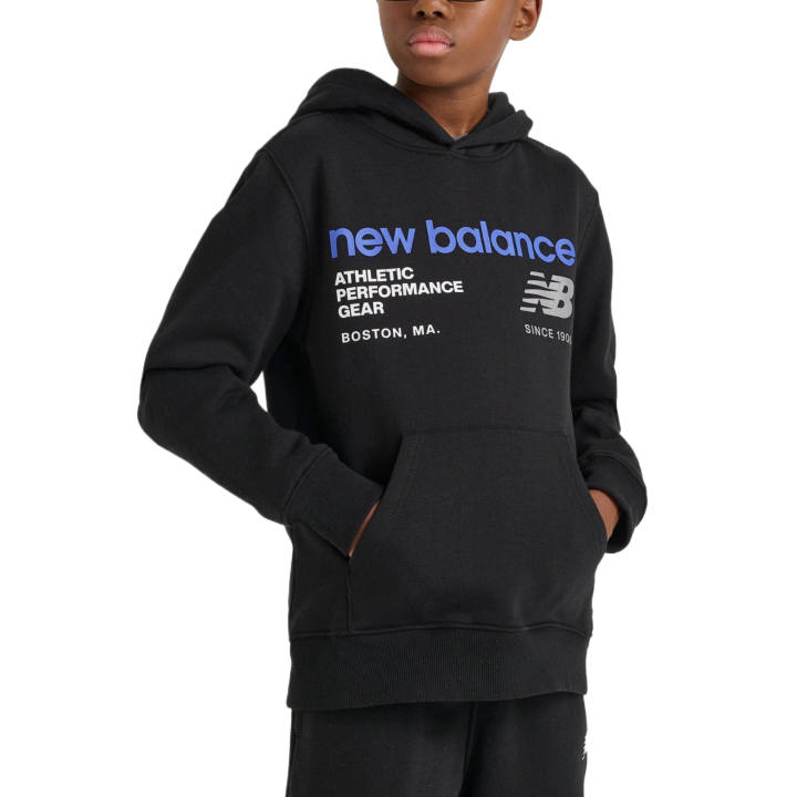 New Balance New Balance Sweatshirt Linear Logo Pullover Hoodie Kids'