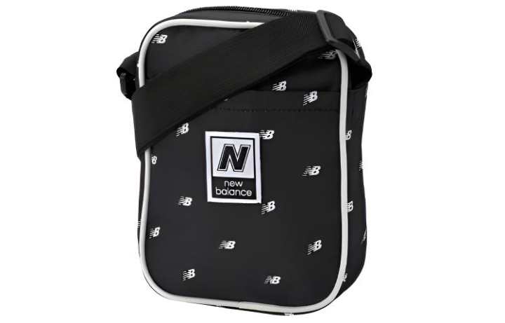 New Balance New Balance Polyester Plain Weave Fabric Shoulder Bag Regular Unisex Black