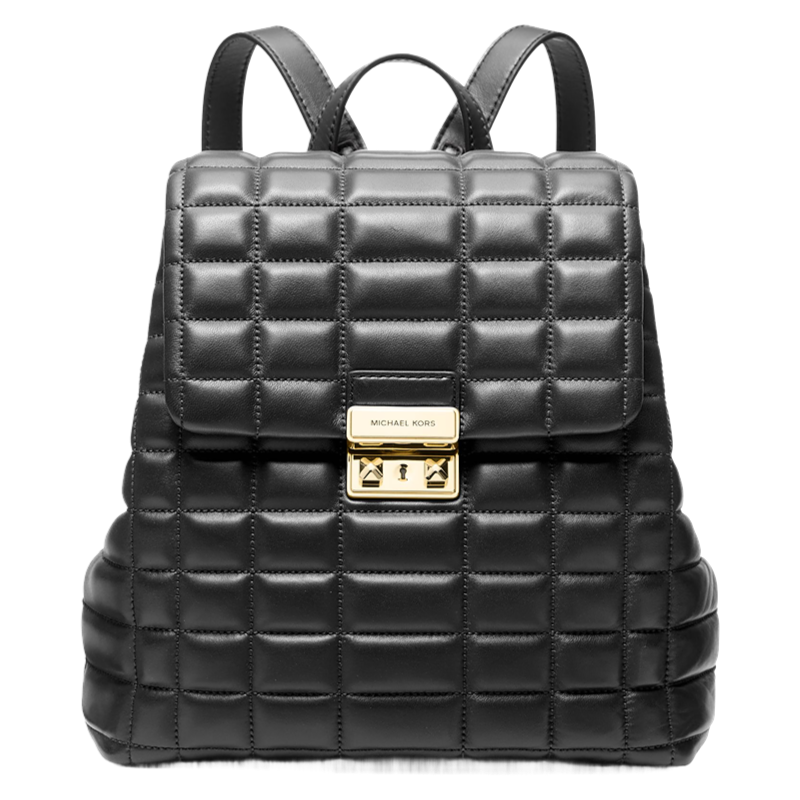 MICHAEL KORS Tribeca Sheepskin Backpack Small Women's Black
