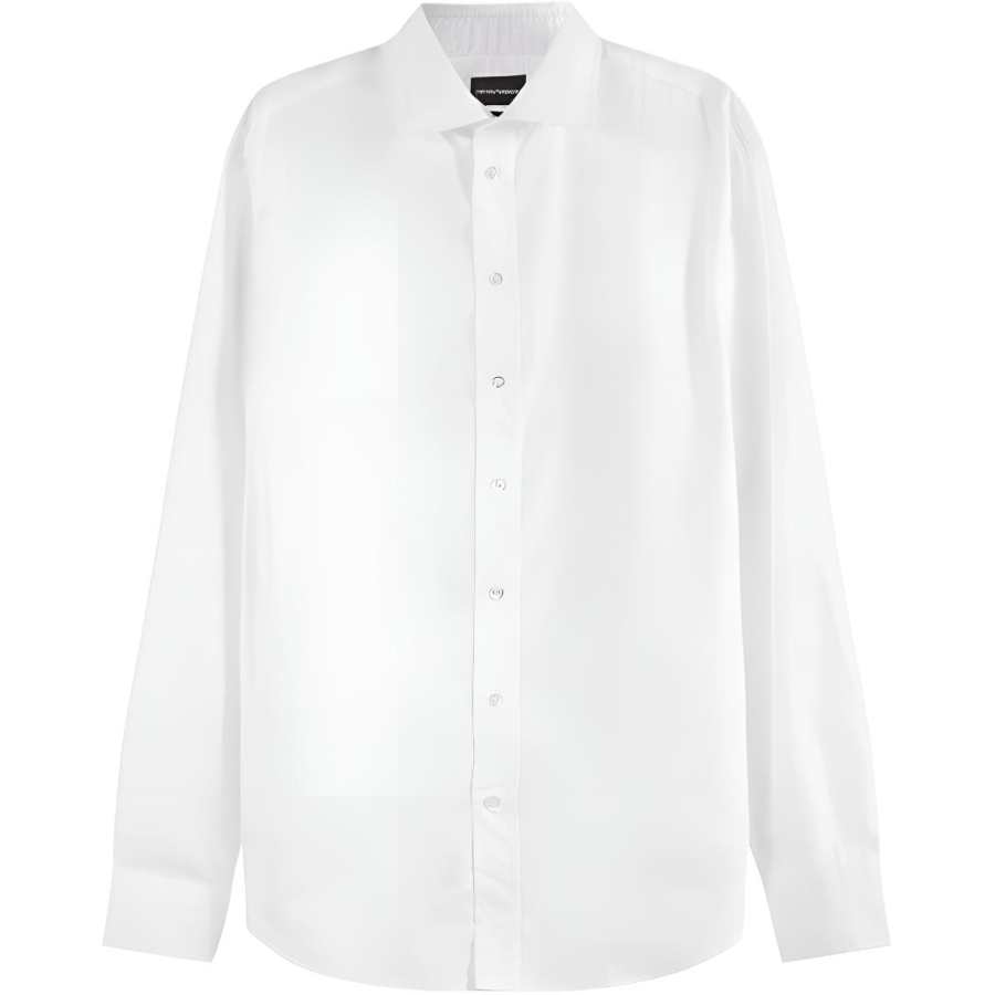 EMPORIO ARMANI SS23 Shirt Men's White