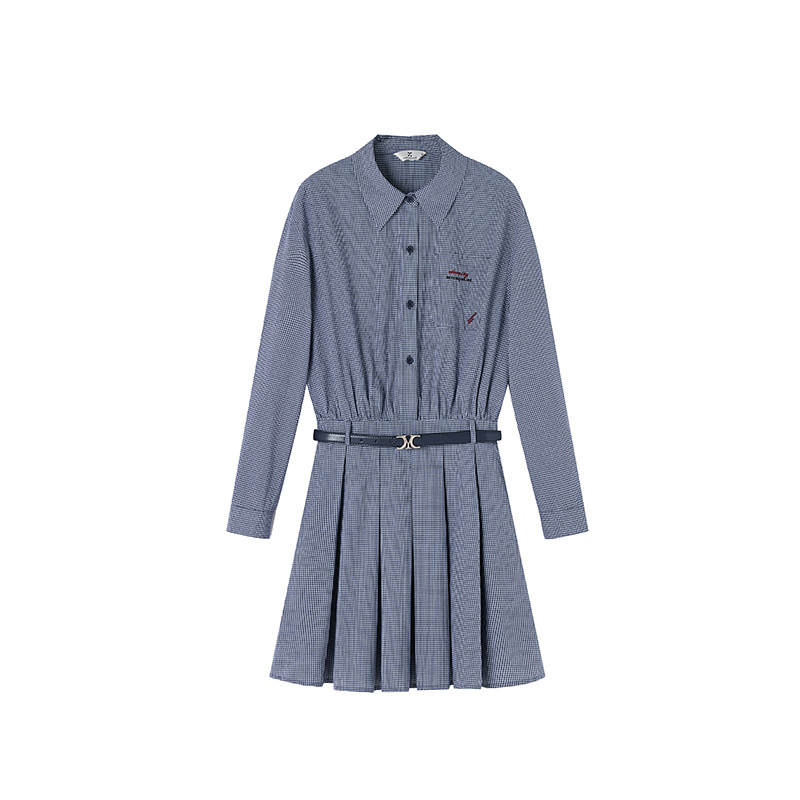 XIANGYING Long Sleeved Dress Women's